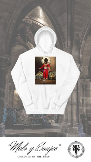 "MALO Y BOUJEE" Hooded Sweatshirt (black)