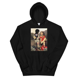 "GUCCI & LOUIE"  Hooded Sweatshirt (black)